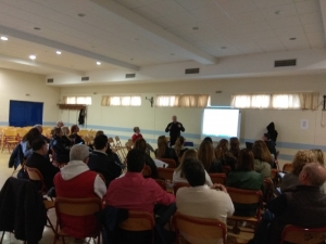 Συζήτηση-Ενημέρωση Γονέων από τον κ.Βαρατάση και την κα.Καζακάκου