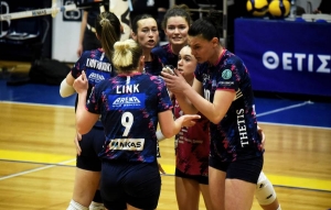 Volley League Γυναικών: Α.Σ.Π. Θέτις Βούλας – A.O. Θήρας 1-3
