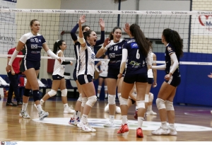 VL γυναικών (7η αγωνιστική): Θέτις Βούλας - Αίας Ευόσμου 3-0