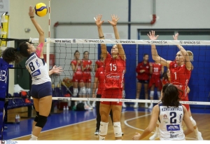 Volleyleague: Θέτις Βούλας – Ολυμπιακός 2-3