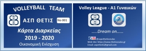 Κυκλοφόρησαν οι Κάρτες Διαρκείας 2019-2020