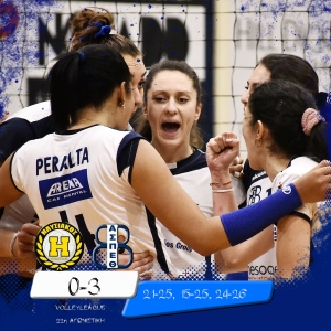 Volleyleague: Ηλυσιακός – Θέτις Βούλας 0-3